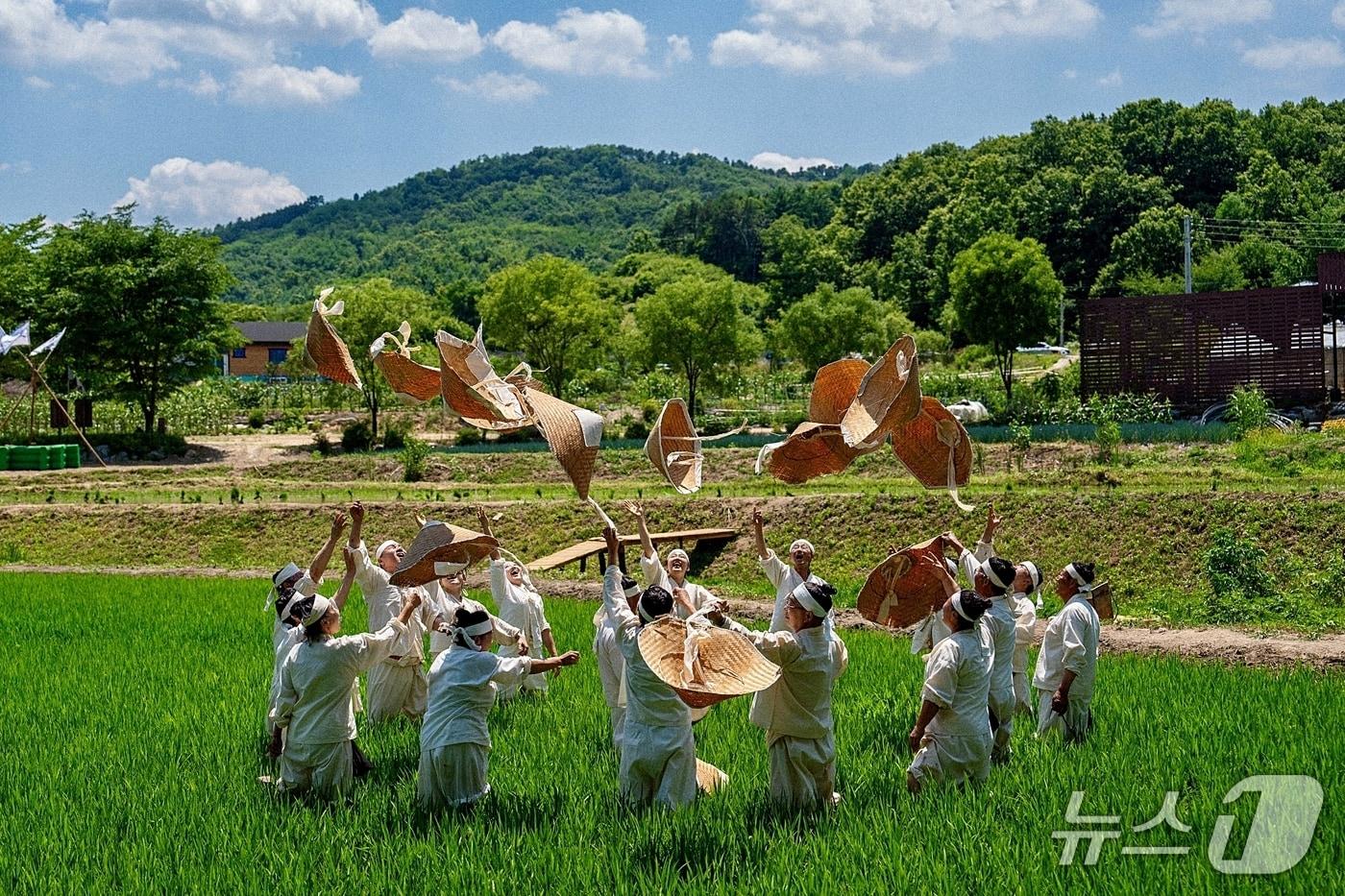 본문 이미지 - 증평들노래축제 모습.(증평군 제공. 재판매 및 DB금지)