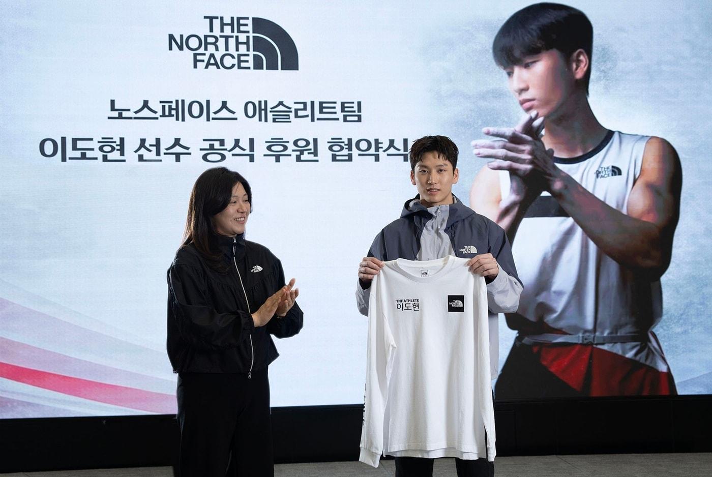 본문 이미지 - 노스페이스가 남자 스포츠클라이밍 간판 선수 이도현을 공식 후원한다. (노스페이스 제공)