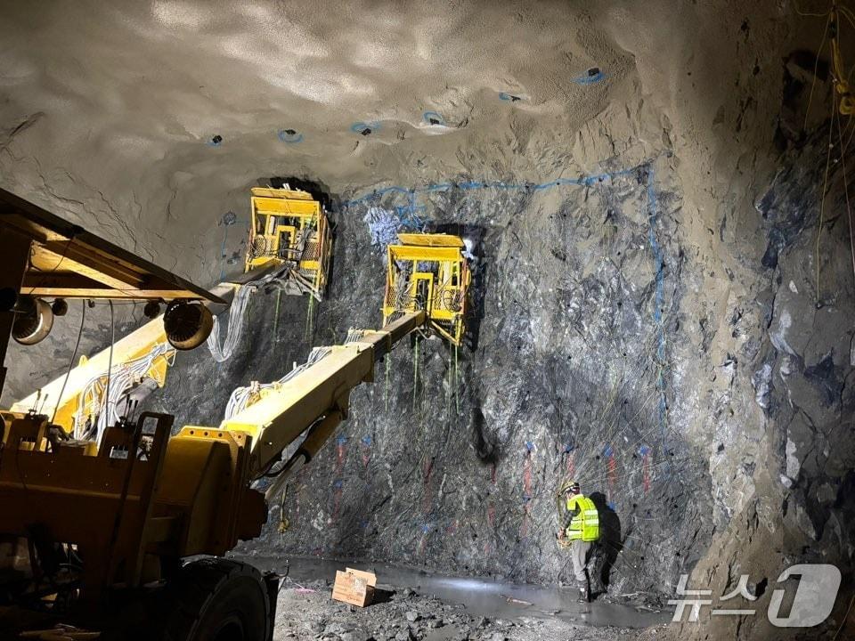 본문 이미지 - 영동 양수발전소 건설 현장 (영동양수건설소 제공. 재판매 및 DB금지) 