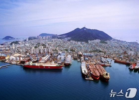 본문 이미지 - HJ중공업 영도조선소 전경.(HJ중공업 제공. 재판매 및 DB금지)