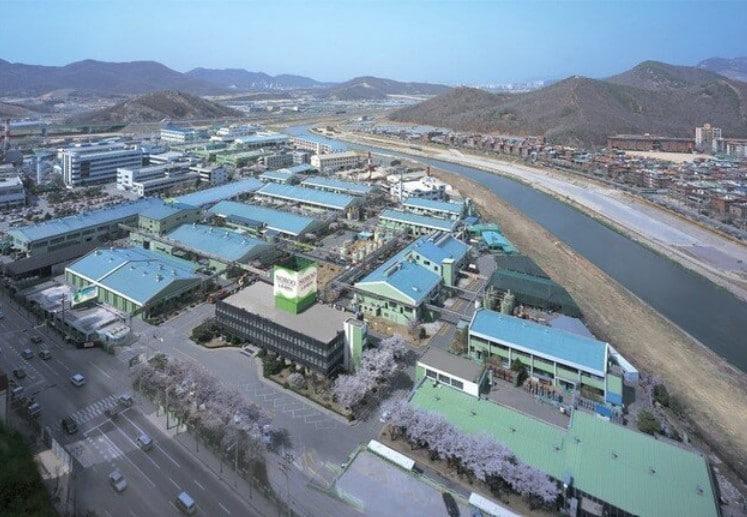 본문 이미지 - 경기 안양시 노루페인트 본사와 안양 공장.(노루페인트 제공)