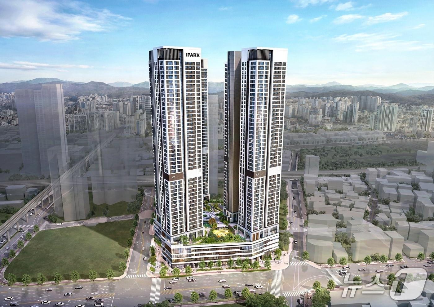 본문 이미지 - 의정부역 센트럴 아이파크 예상도 (사진 현대산업개발) /뉴스1