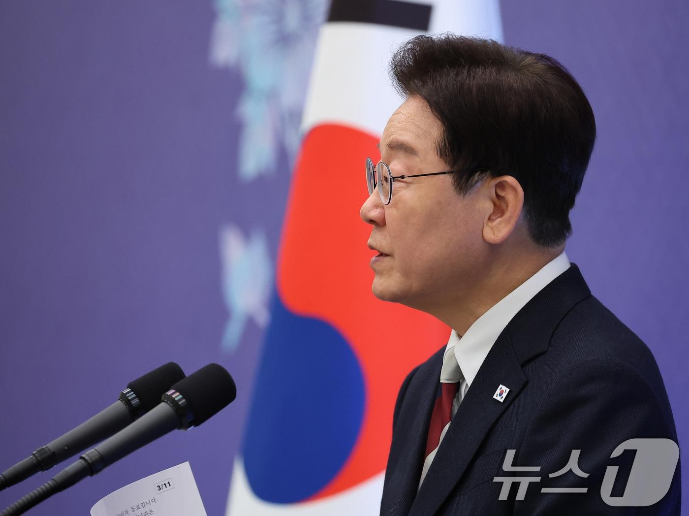 본문 이미지 - 이재명 대통령. 2026.4.3 ⓒ 뉴스1 허경 기자