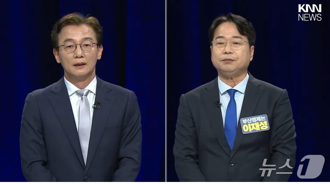 본문 이미지 - '델리민주' 유튜브 채널 더불어민주당 부산시장 후보 경선 TV 토론회 영상 갈무리