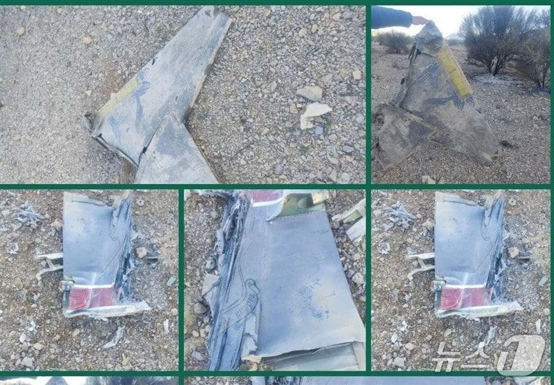 본문 이미지 - 이란 관영 메흐르 통신이 3일(현지시간) 이란 중부에서 이란군이 격추했다고 주장한 미국의 F-35 전투기 잔해. (사진=메흐르 통신 엑스(X) 게시물 갈무리)