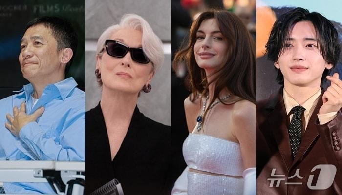 본문 이미지 - 양조위, 메릴 스트립, 앤 해서웨이, 미치에다 슌스케(왼쪽부터, 각 배급사, 뉴스1 DB) ⓒ 뉴스1