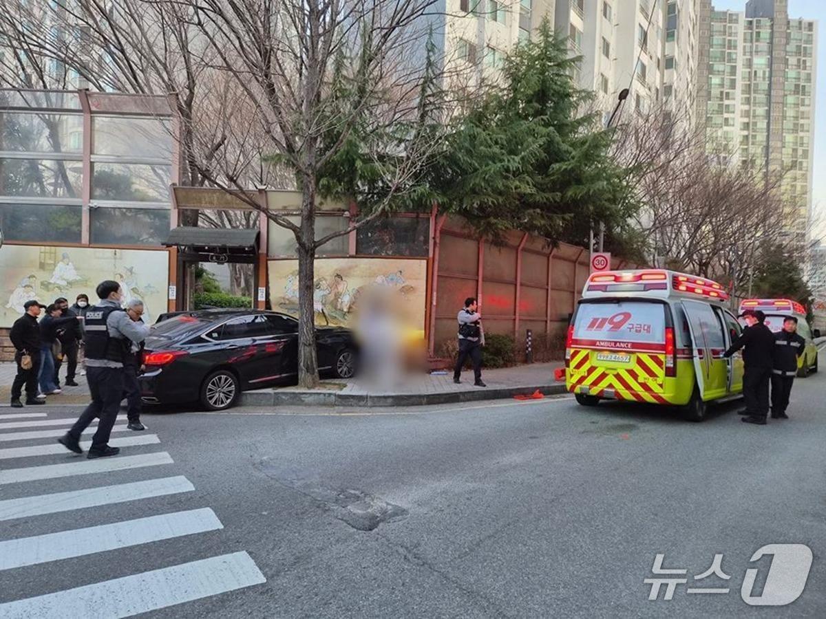 본문 이미지 - 사고현장 모습 (부산소방재난본부 제공. 재판매 및 DB금지)