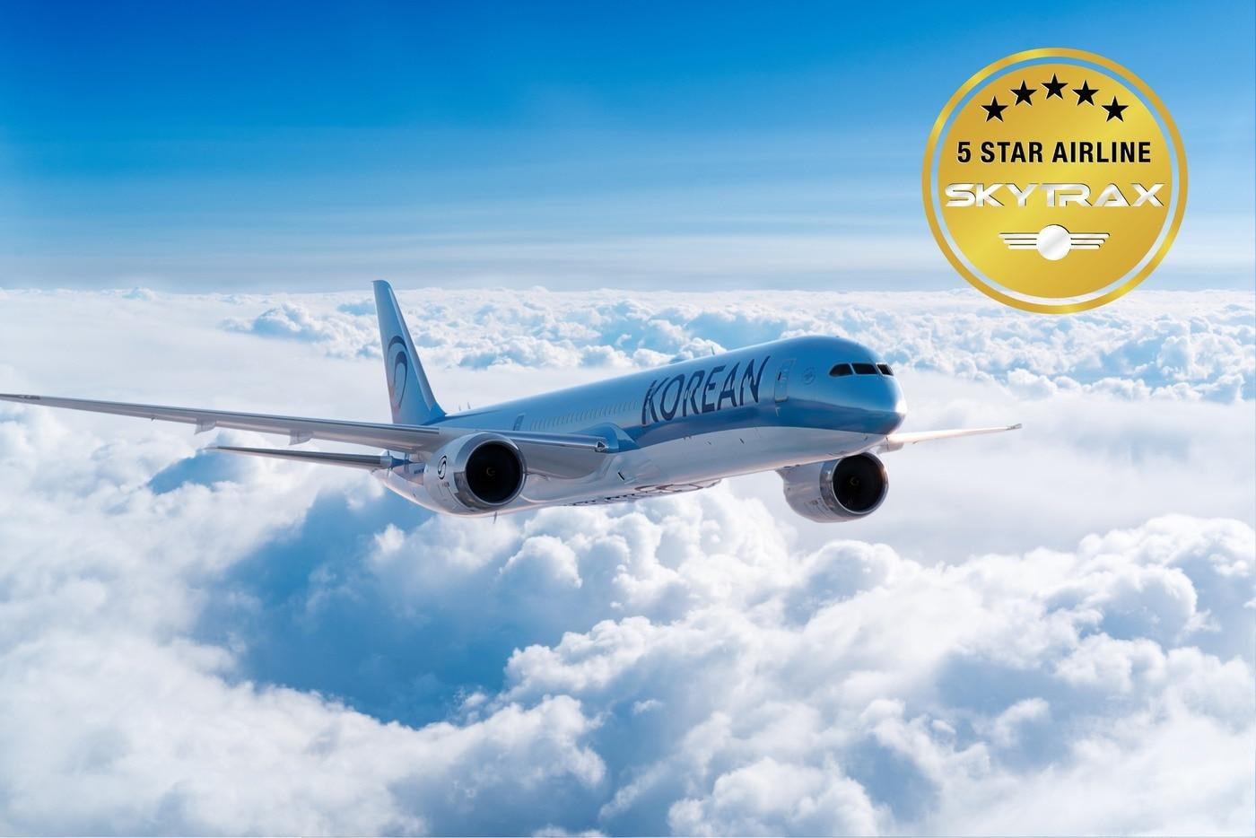 본문 이미지 - 대한항공이 영국 항공운송 평가기관 스카이트랙스가 진행한 올해 항공사 평가에서 6년 연속 최고 등급인 '5성 항공사'로 선정됐다. 2026.4.30.
