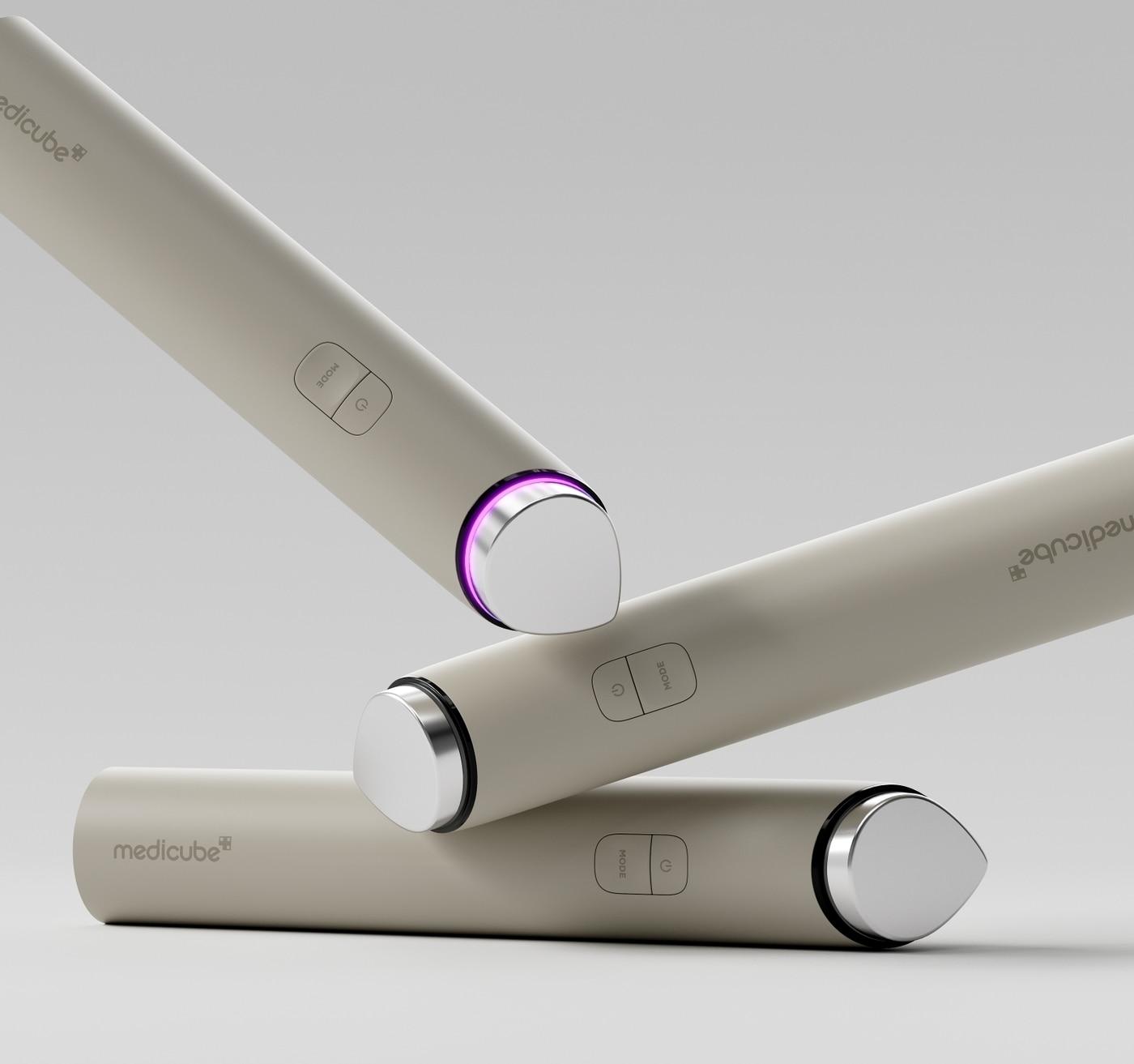 본문 이미지 - 물방울 초음파 기술 기반 '부스터 글로우' 제품 사진.(에이피알 제공)