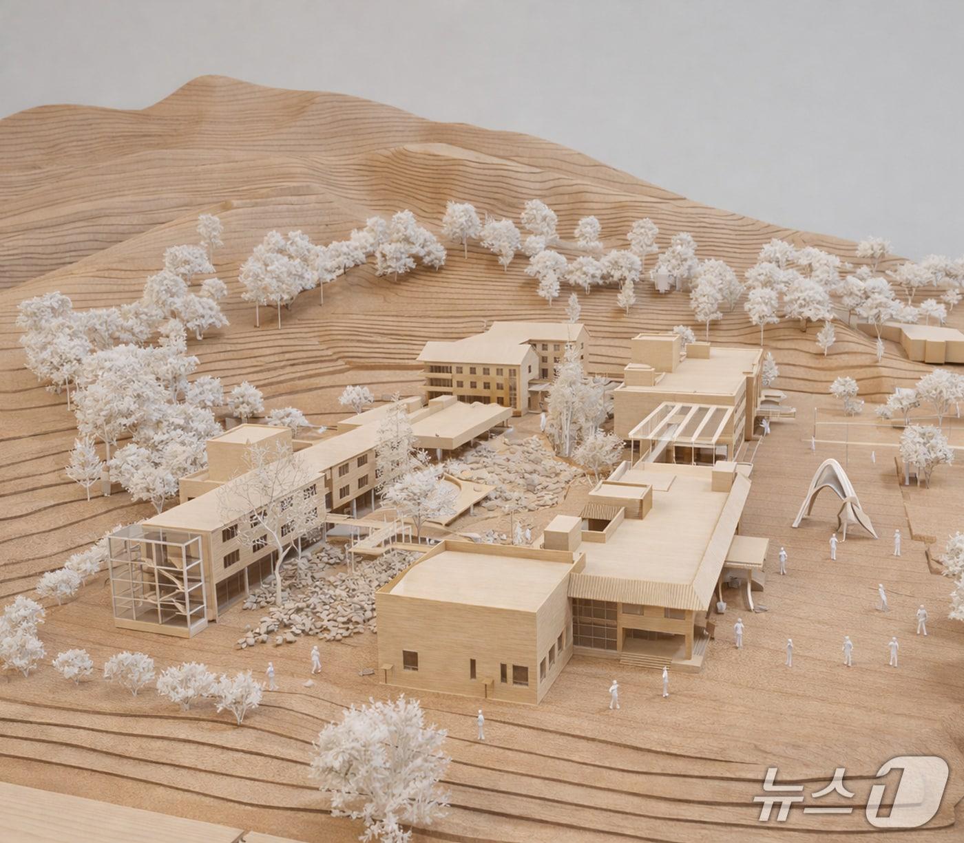 본문 이미지 - 옛 자치연수원 '문화예술 복합 시설 조성사업' 설계 제안 공모 당선작(충북도 제공. 재판매 및 DB금지)