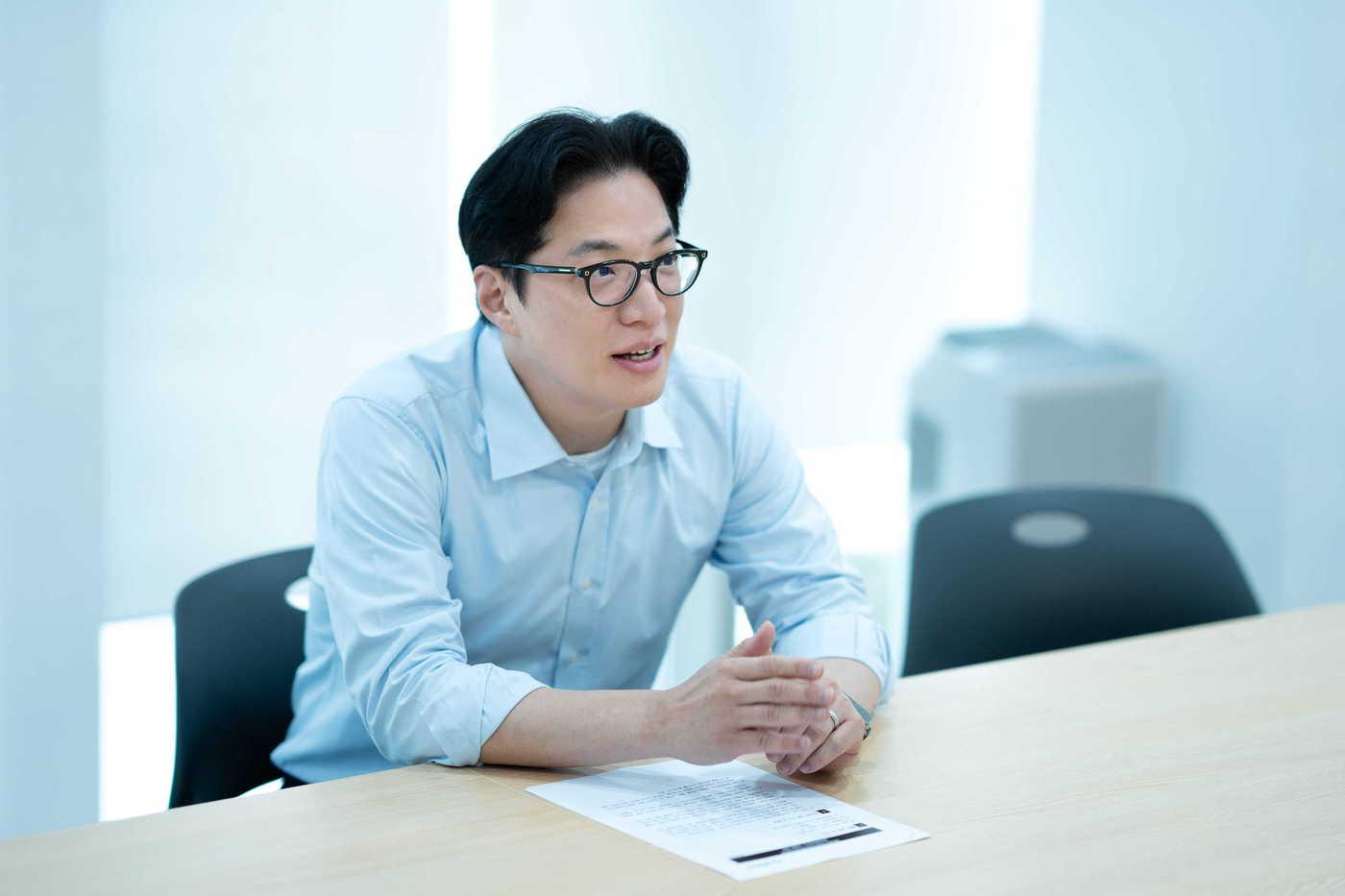 본문 이미지 -  최근 서울 강남구 소재 에이아이트릭스 사무실에서 뉴스1과 만난 에이아이트릭스 김광준 대표. (에이아이트릭스 제공)