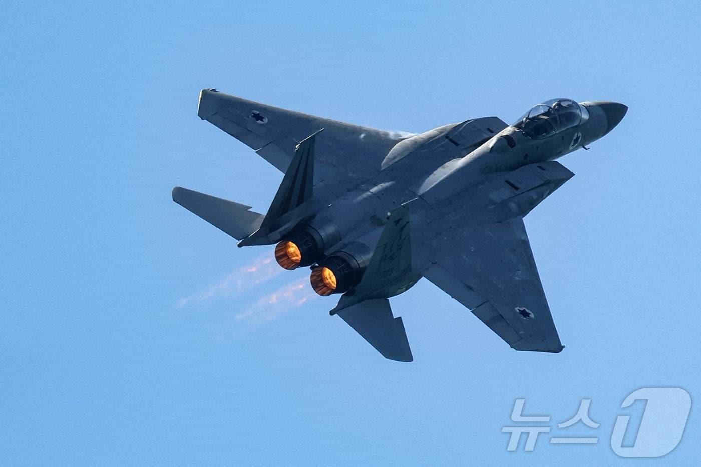 본문 이미지 - F-15E 전투기 ⓒ AFP=뉴스1
