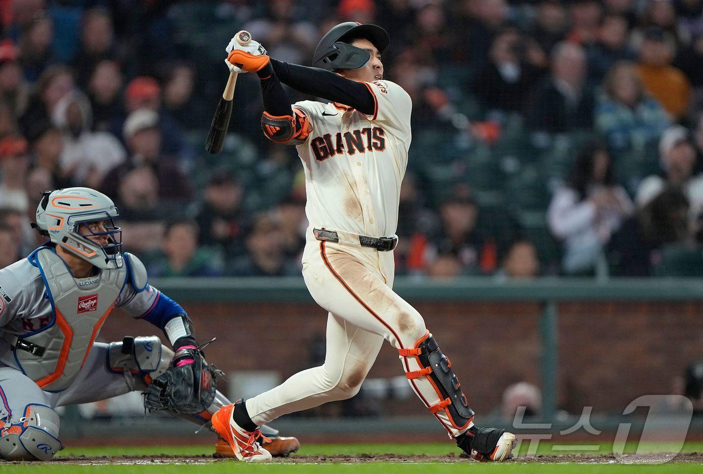 본문 이미지 - MLB 샌프란시스코 이정후.ⓒ AFP=뉴스1