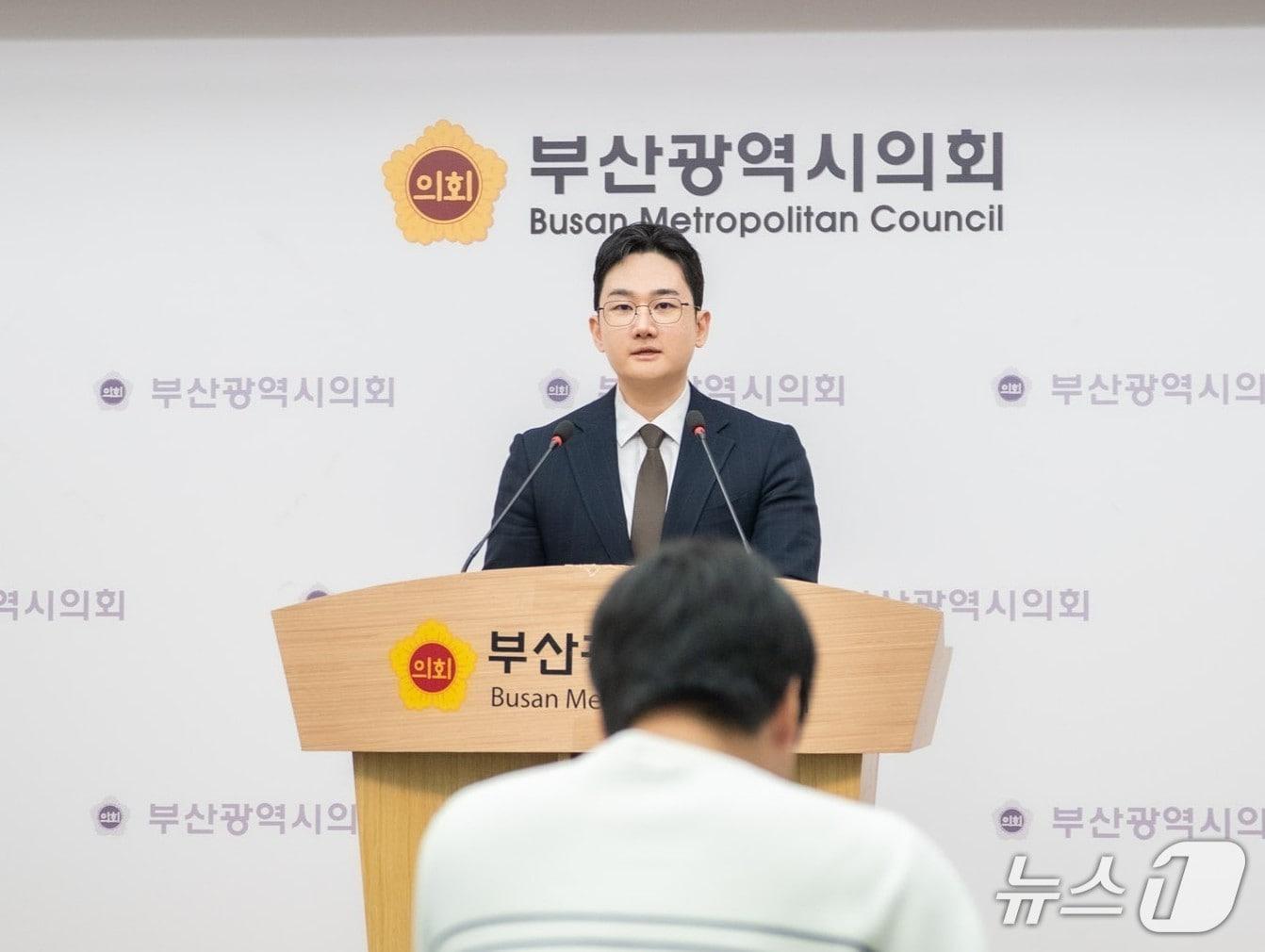 본문 이미지 - 정이한 개혁신당 부산시장 후보. (정이한 후보 제공. 재판매 및 DB금지)