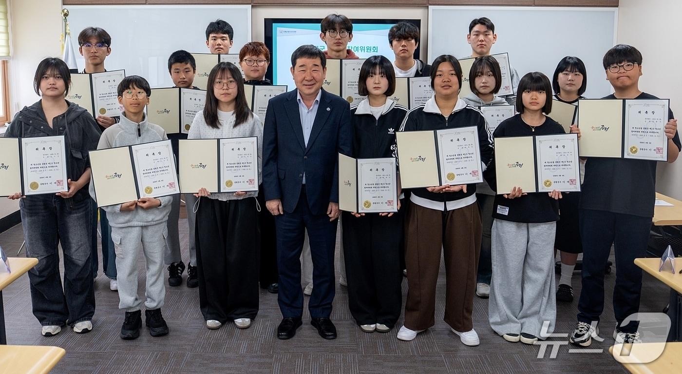 본문 이미지 - 증평군 2026년 1기 청소년참여위원회 출범.(증평군 제공. 재판매 및 DB금지)