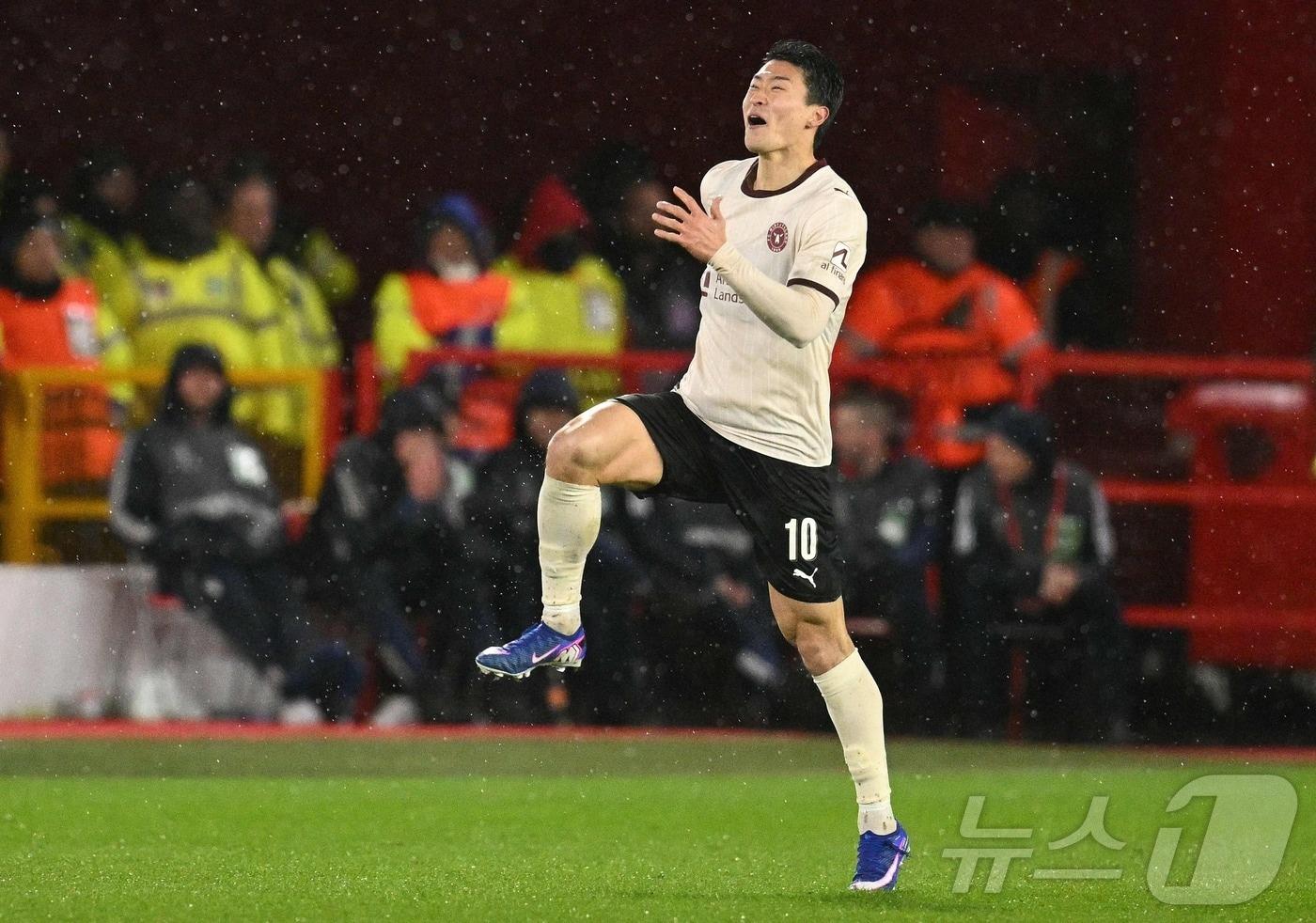 본문 이미지 - 미트윌란 조규성.  ⓒ AFP=뉴스1