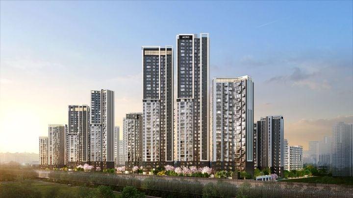 본문 이미지 - 아크로 드 서초 투시도 (DL이앤씨 제공).ⓒ 뉴스1