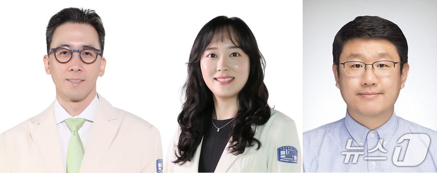 본문 이미지 - (왼쪽부터) 이승환 가톨릭대 서울성모병원 내분비내과 교수, 유진 내분비내과 교수, 한경도 숭실대 정보통계보험수리학과 교수.(가톨릭대 서울성모병원 제공)
