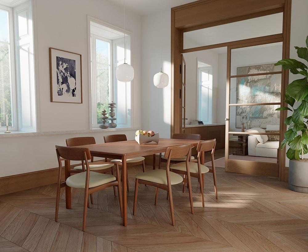 본문 이미지 - MK2' 다이닝 시리즈 제품 사진.(신세계까사 제공)