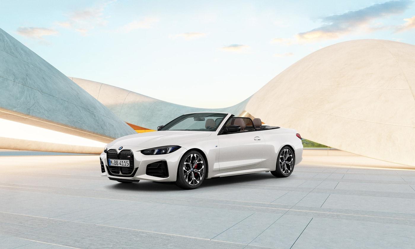 본문 이미지 - BMW M440i xDrive 컨버터블 '프로 미네랄 화이트' 한정판 모델(자료사진. BMW 코리아 제공).