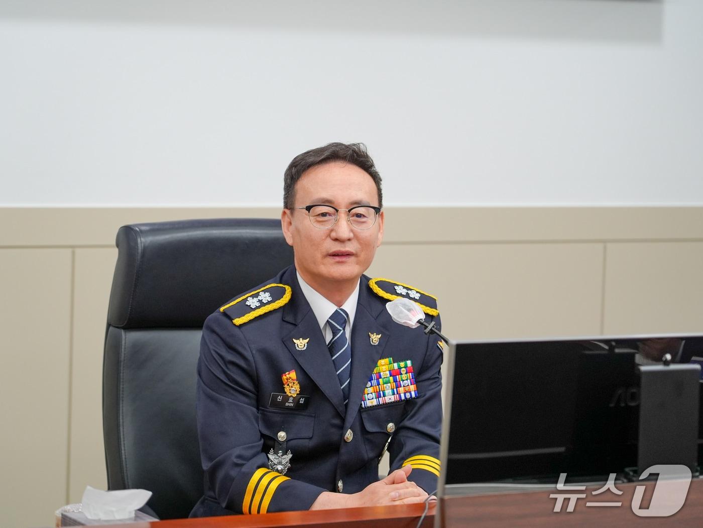 본문 이미지 - 신효섭 신임 충북경찰청장.(충북경찰청 제공. 재판매 및 DB금지)