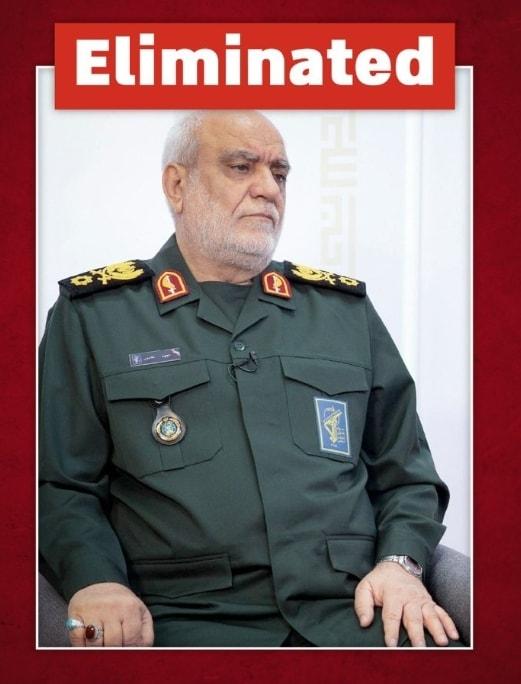 본문 이미지 - 이스라엘군이 이란 이슬람혁명수비대(IRGC) 정보수장 마지드 카메디 제거를 발표하며 소셜미디어에 게재한 그의 사진. 2026.04.06