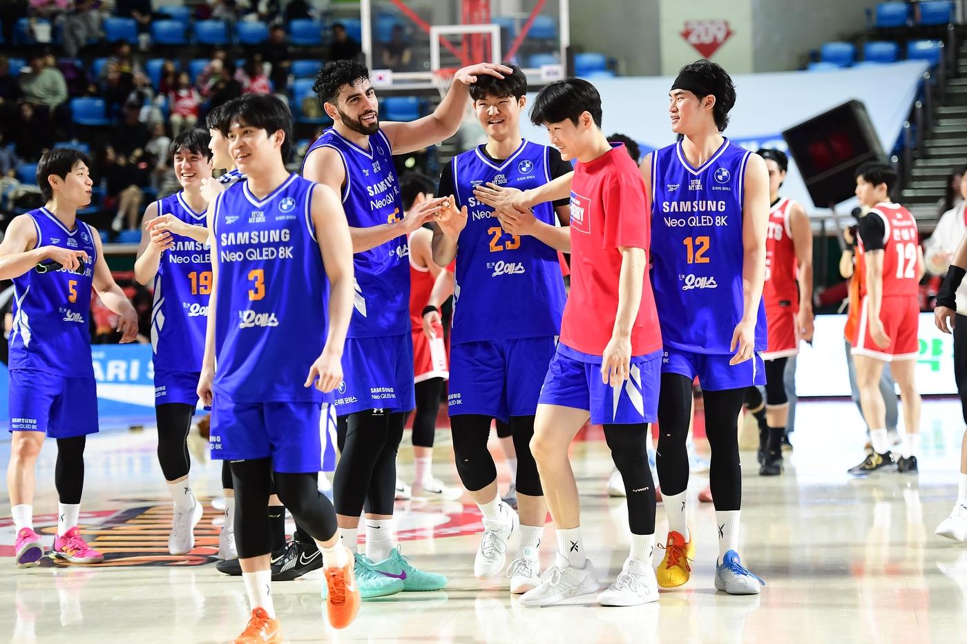 본문 이미지 - 서울 삼성이 6일 잠실학생체육관에서 열린 서울 SK와 정규리그에서 승리했다. (KBL 제공)