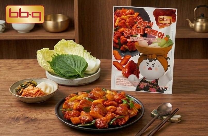 본문 이미지 - BBQ 춘천식 닭갈비 떡볶이 간편식.(BBQ 제공)