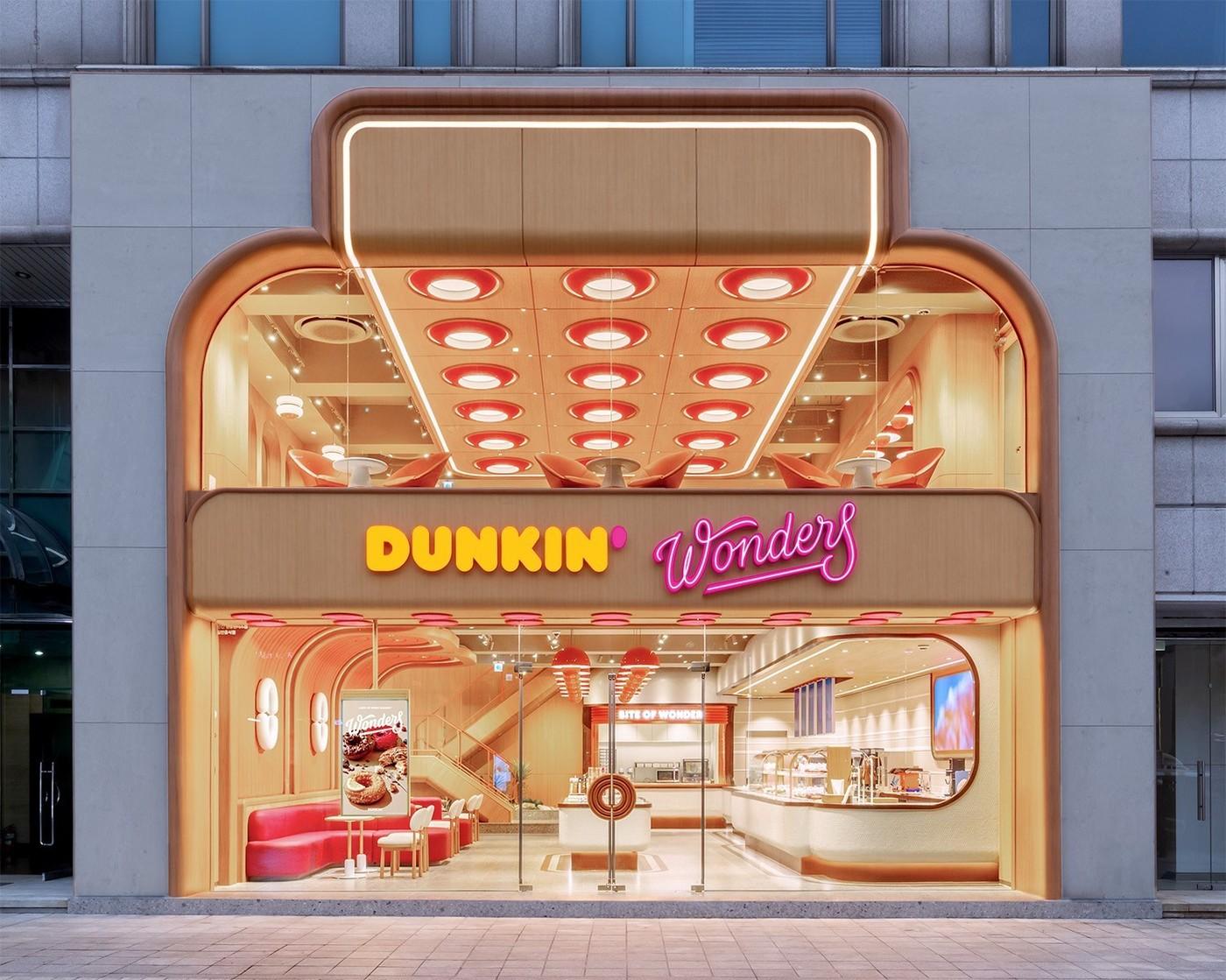 본문 이미지 - 원더스 청담 매장 사진.(던킨 제공)