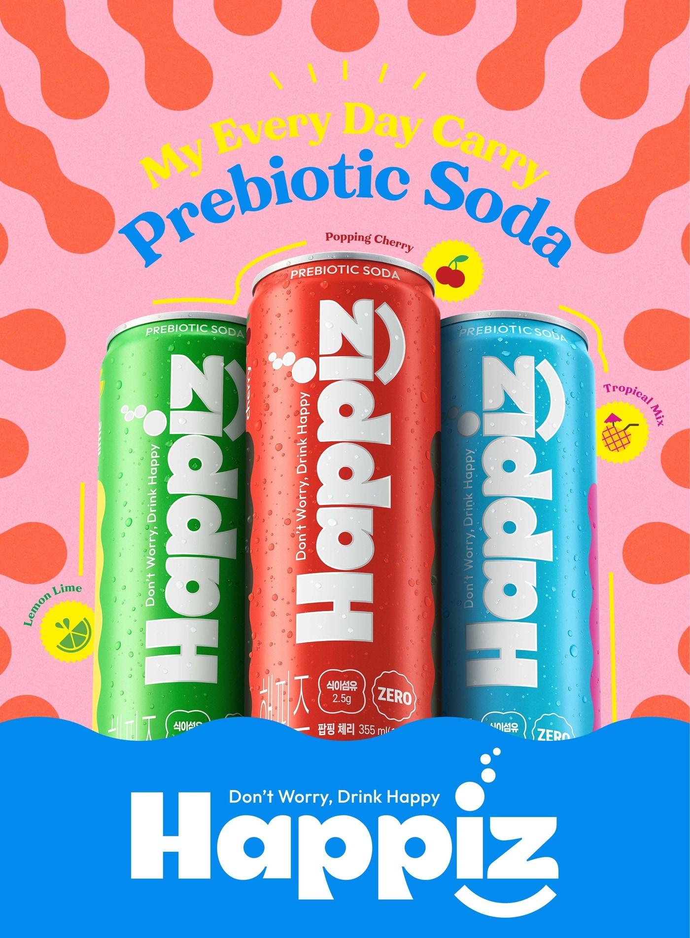 본문 이미지 - 해피즈 3종 포스터.(롯데칠성음료 제공)