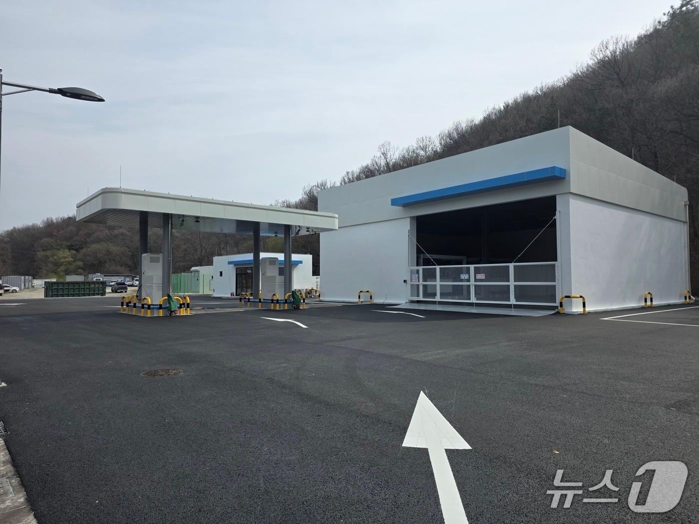 본문 이미지 - 계룡시 수소충전소 준공예정지 (계룡시 제공.재판매 및 DB금지)/뉴스1