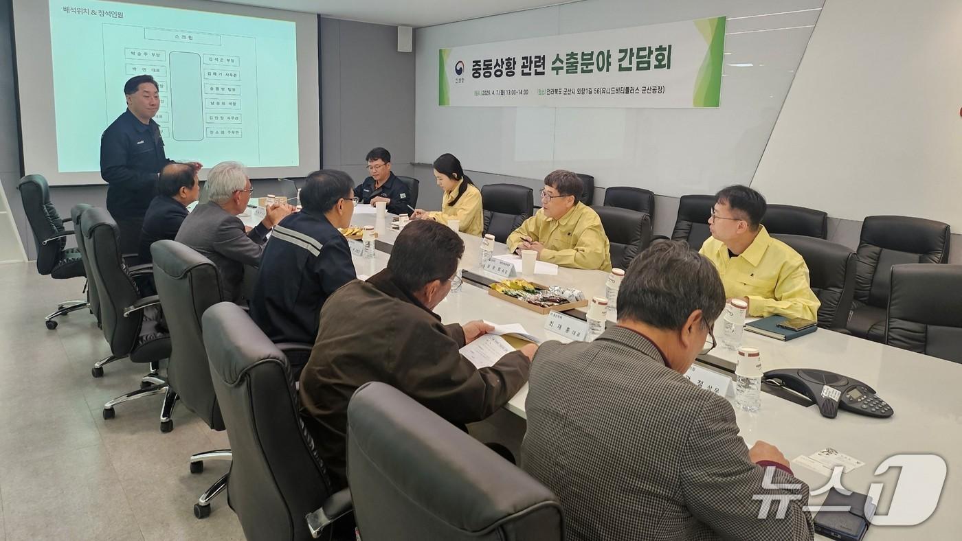 본문 이미지 - 산림청은 최근 중동전쟁 관련 물류 애로, 수출 위축 우려 등 대응방안 논의를 위한 간담회를 개최했다.(산림청 제공.재판매 및 DB금지)/뉴스1