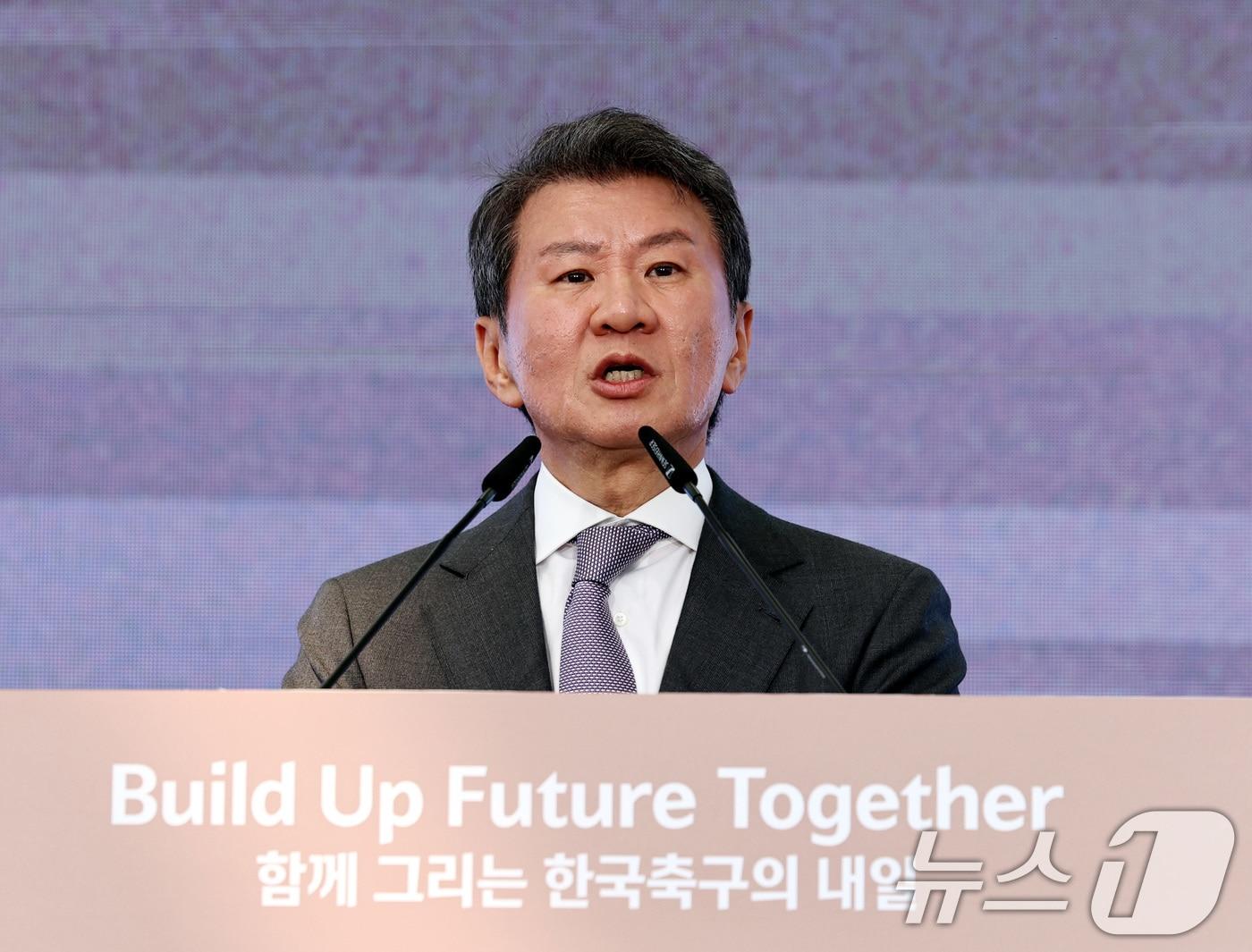 본문 이미지 - 정몽규 대한축구협회장. ⓒ 뉴스1 구윤성 기자