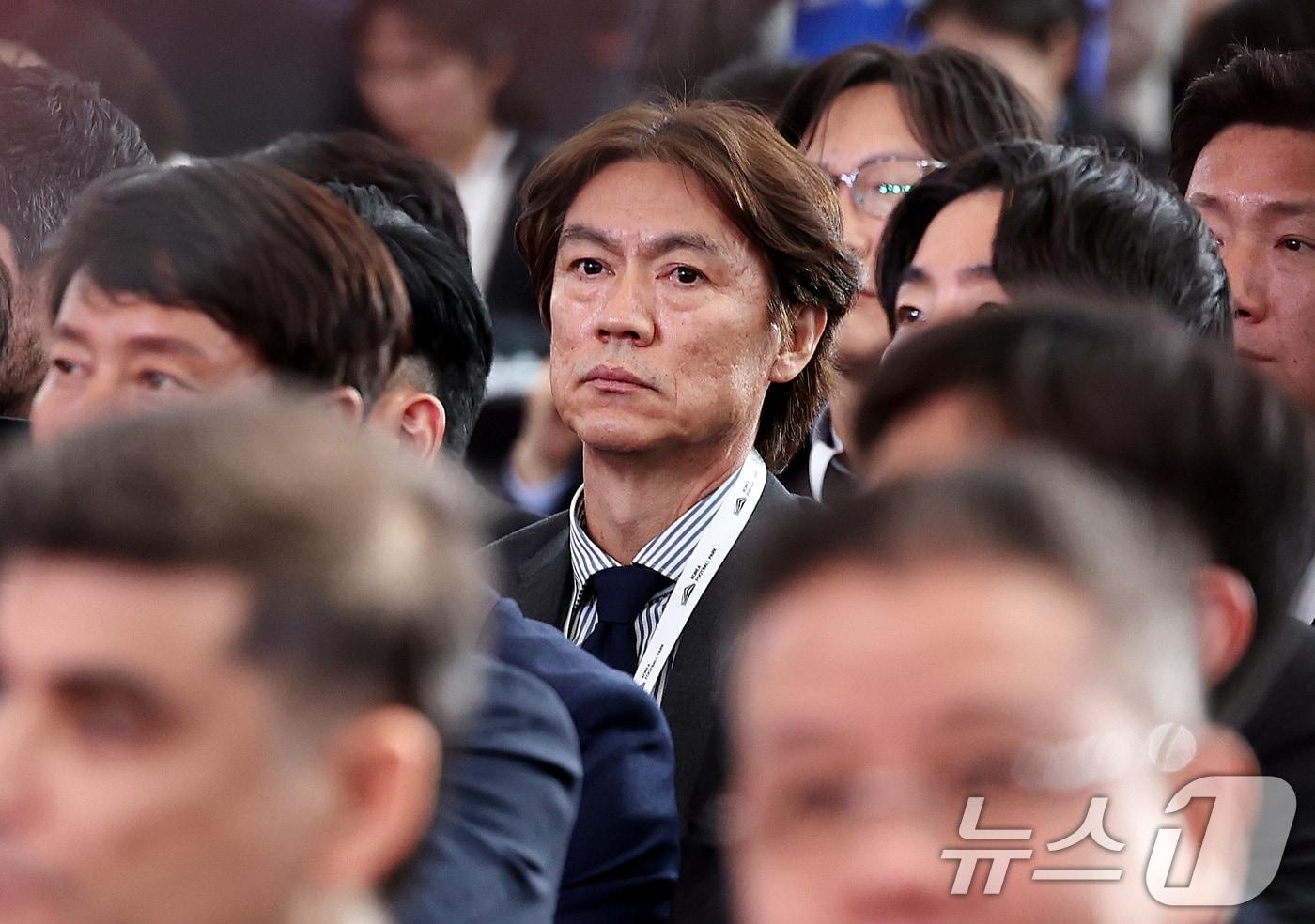 본문 이미지 - 홍명보 국가대표팀 축구 감독 ⓒ 뉴스1 구윤성 기자