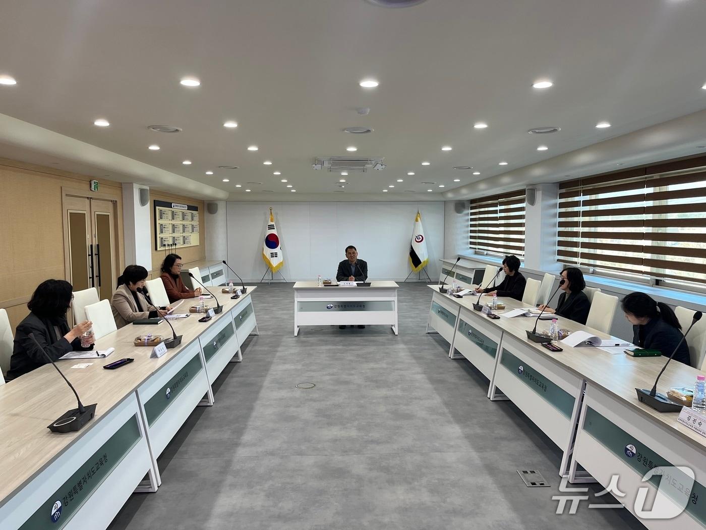 본문 이미지 - 강원특별자치도교육청, 2026년 강원 다문화교육 유관기관 협의체 개최.(도교육청 제공, 재판매 및 DB금지)