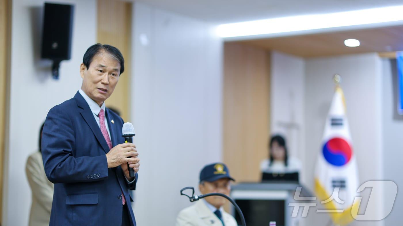 본문 이미지 - 권오을 국가보훈부 장관. (국가보훈부 제공. 재판매 및 DB 금지) 2026.4.7 ⓒ 뉴스1