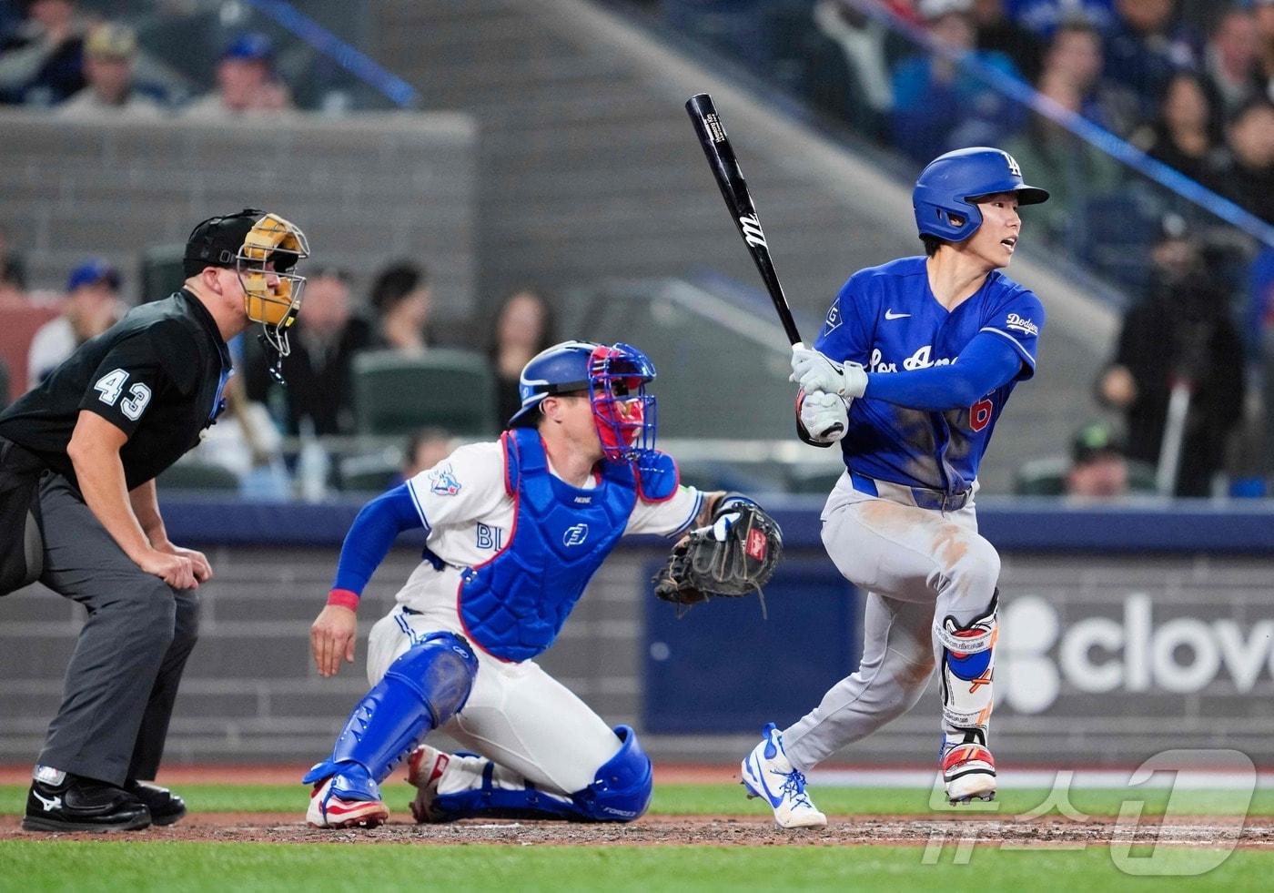본문 이미지 - LA 다저스 김혜성. ⓒ AFP=뉴스1