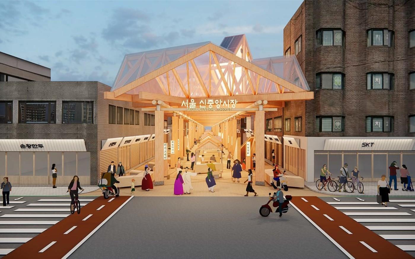 본문 이미지 - 신중앙시장 조감도
