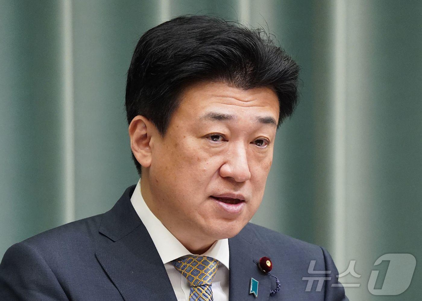 본문 이미지 - 기하라 미노루 일본 관방장관. ⓒ AFP=뉴스1