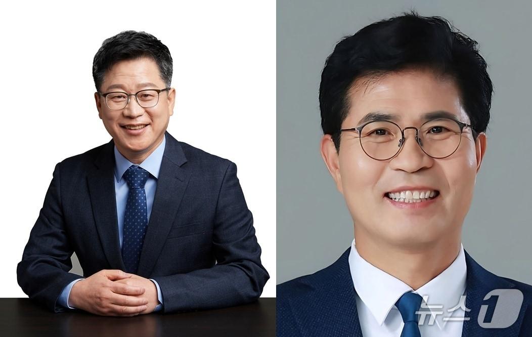 본문 이미지 - 더불어민주당 전북지사 경선에 나선 안호영(왼쪽)·이원택 의원./뉴스1 