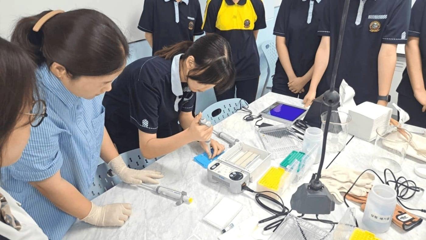 본문 이미지 - 고등학교 과학프로그램(송파구 제공)