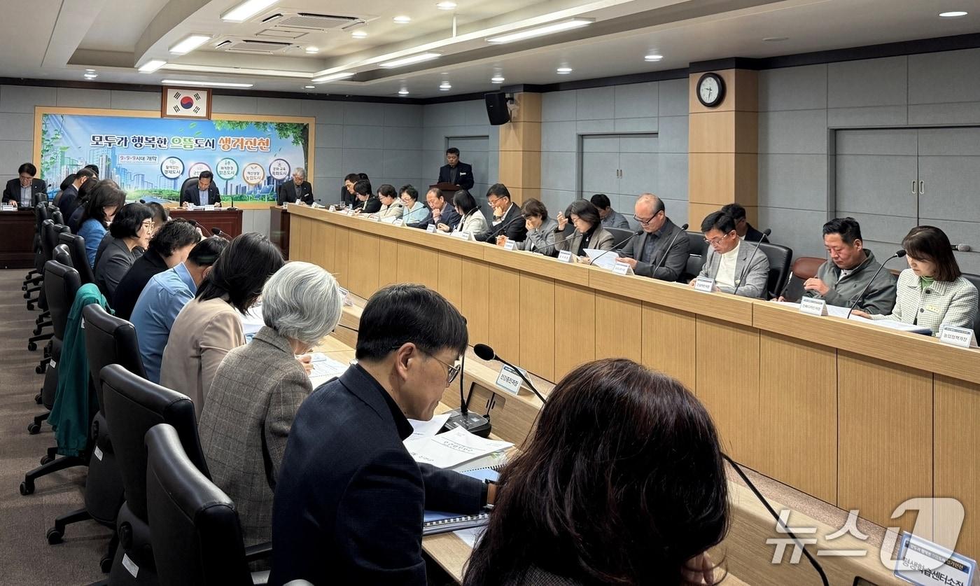 본문 이미지 - 진천군, 집중 안전점검 사전점검회의.(진천군 제공. 재판매 및 DB금지)