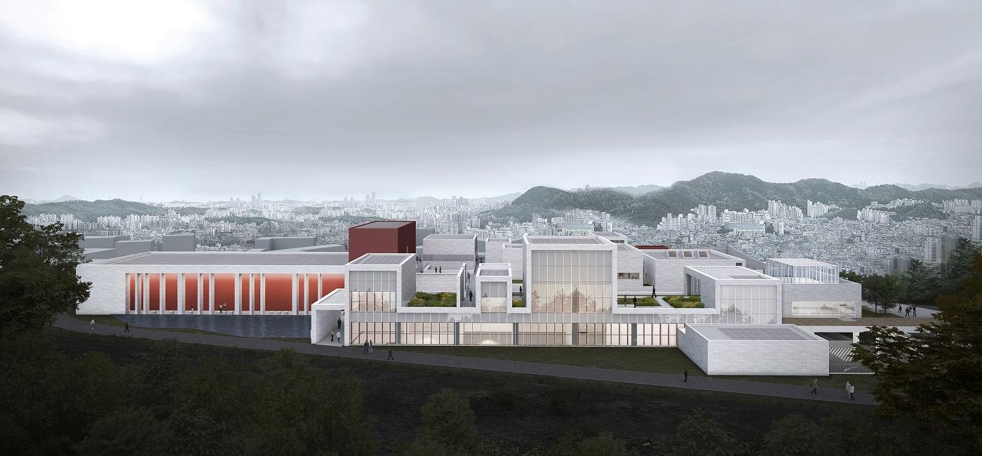 본문 이미지 - 국립한국문학관 전경 (출처: 국립한국문학관 웹사이트)