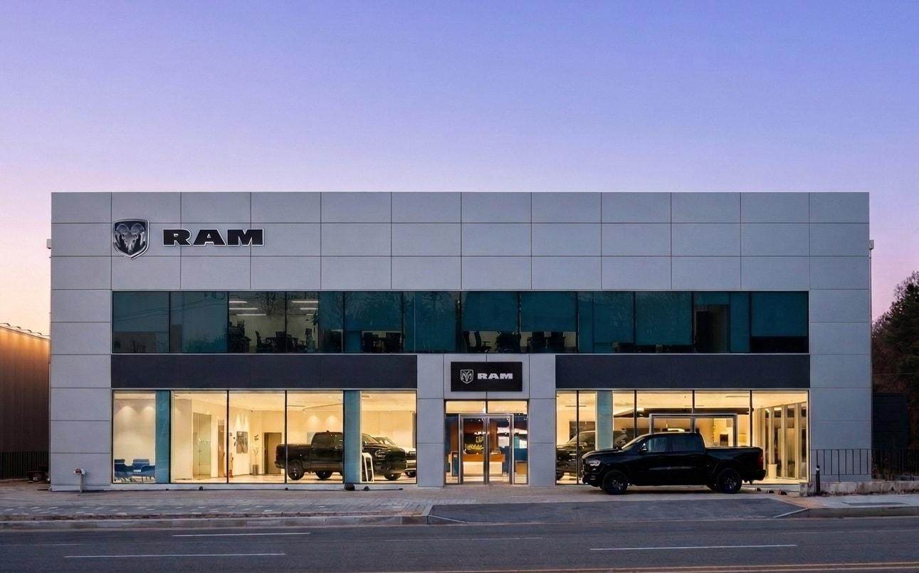 본문 이미지 - 차봇모터스가 9일 경기 하남에 개관한 미국 정통 픽업 브랜드 램의 팝업 스토어 '램 트럭 서울' 전경(자료사진. 차봇모터스 제공). 2026.4.9.