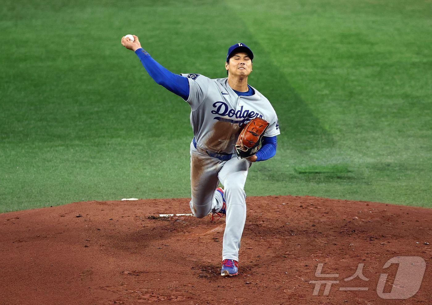 본문 이미지 - 오타니 쇼헤이(LA 다저스). ⓒ AFP=뉴스1