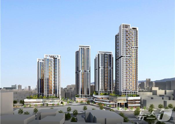 본문 이미지 -  신대방삼거리역 조감도 (서울시 제공)