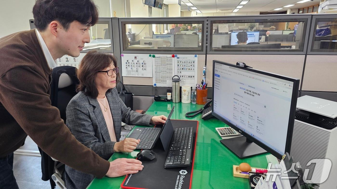 본문 이미지 - 충북도 '생성형 AI 업무비서' 전 직원 보급.(충북도 제공. 재판매 및 DB금지)