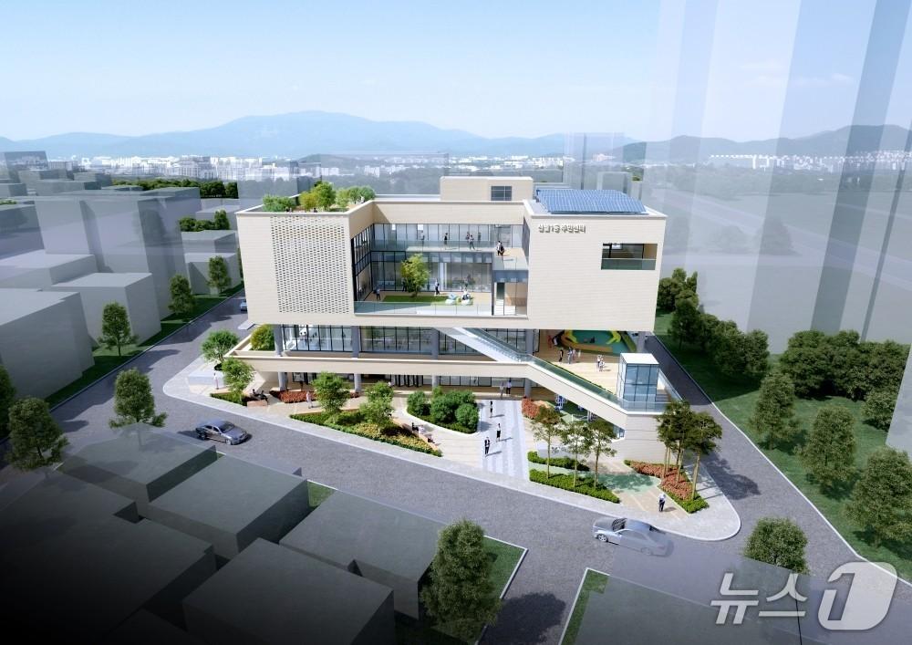 본문 이미지 - 신월1동주민센터 신청사 조감도.(양천구 제공)