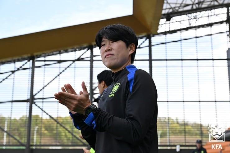본문 이미지 - 이다영 17세 이하(U17) 여자 축구대표팀 감독. (대한축구협회 제공)