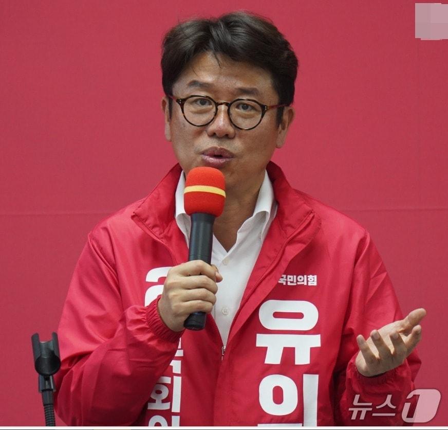 본문 이미지 - 유의동 국민의힘 경기평택을 재선거 후보. (SNS 갈무리) ⓒ 뉴스1 
